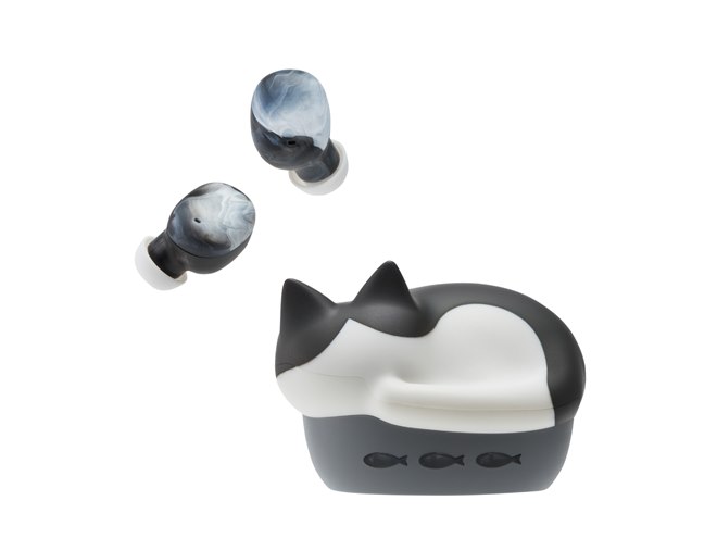 再販可能♪ミモザの眠り猫イヤホンジャック(ストラップに変更可) 再販可能♪ミモザの眠り猫イヤホンジャック(ストラップに変更可