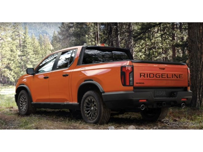 三菱トライトン人気に続けホンダのピックアップ『リッジライン
