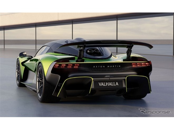 アストンマーティン、最高速350km/hの電動スーパーカー『ヴァルハラ