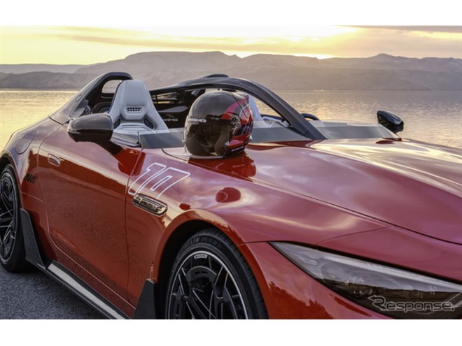 F1と同じやん！」屋根もガラスもない、メルセデスAMG『ピュアスピード