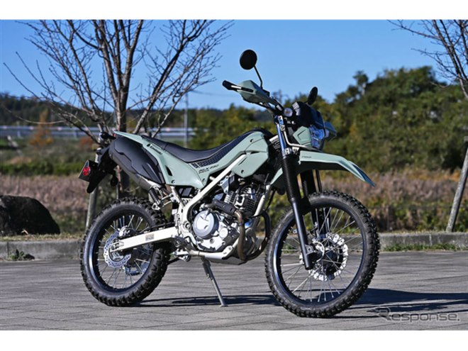 カワサキ　スーパーシェルパ　サービスマニュアル　kawasaki バイク カワサキ「KLX230シェルパ」発売日決定！ アウトドアギアを思わ