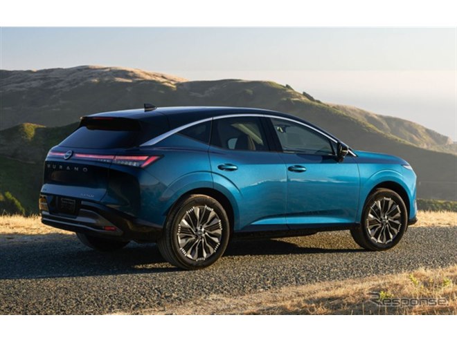 高級感アップした日産『ムラーノ』新型、米国発売…4万0470ドルから