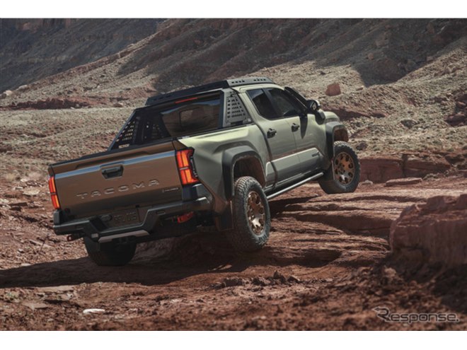 ハイパワーハイブリッド搭載！トヨタ『タコマ』ニューモデルをチェック