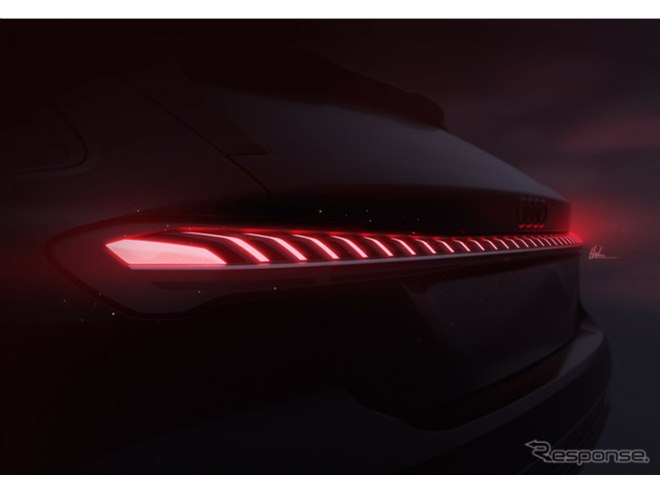 アウディ『A5』新型のテールライトに採用、第2世代デジタルOLED技術を 