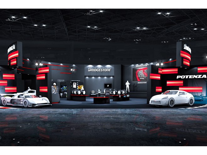 ブリヂストンが“世界を変えていく情熱”をテーマにブースを出展【東京
