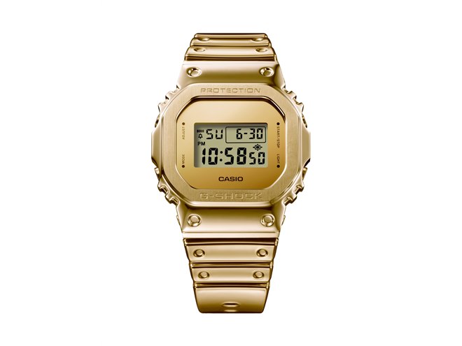 G-SHOCK」より、タフシリコーンバンド採用の「FINE METALLIC G-SHOCK」より、タフシリコーンバンド採用の「FINE METALLIC