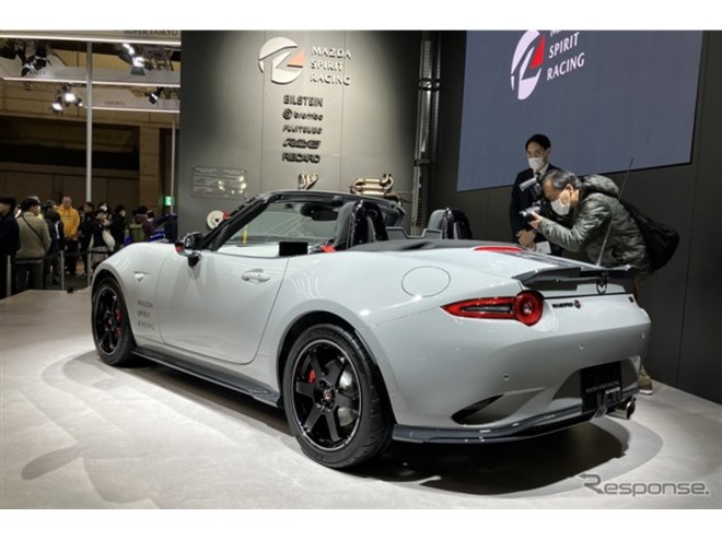 マツダスピリットレーシング・ロードスター12R 発表、レースで鍛えた