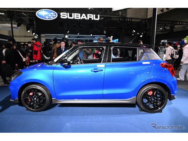 現行最後のスイスポ」ZC33S ファイナルエディション、実車が初公開