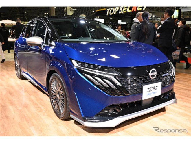 見た目だけじゃない！ハンドリングと加速の『ノートオーラ AUTECH