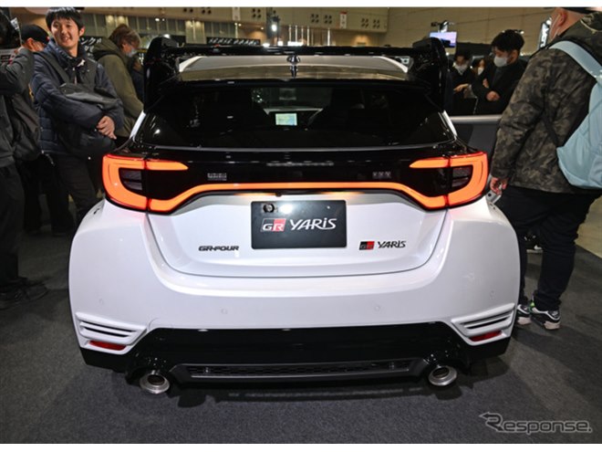 市販化は近い？ 可変リアウィング搭載の『GRヤリス エアロパッケージ