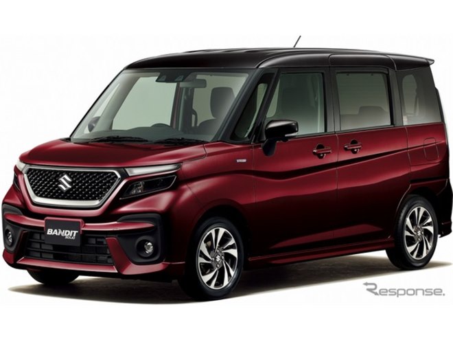 いかつすぎて笑う」先行公開されたスズキ『ソリオバンディット』、衝撃