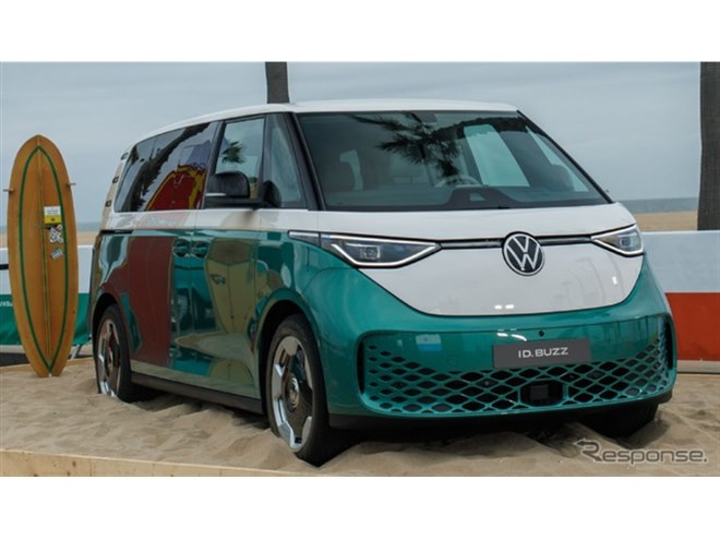 VWの電気ミニバン『ID. Buzz』、北米ユーティリティ・オブ・ザ・イヤー