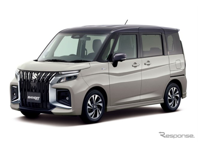 スズキ『ソリオ』改良モデルを発売、「バンディット」は攻撃的な表情に