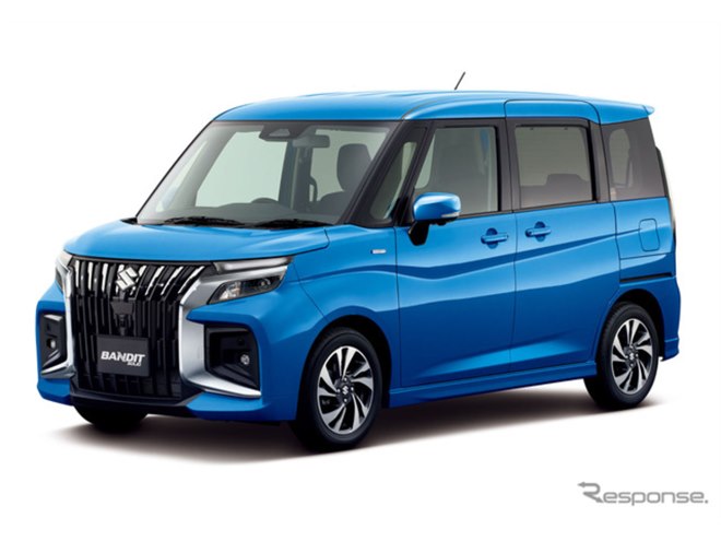 スズキ『ソリオ』改良モデルを発売、「バンディット」は攻撃的な表情に