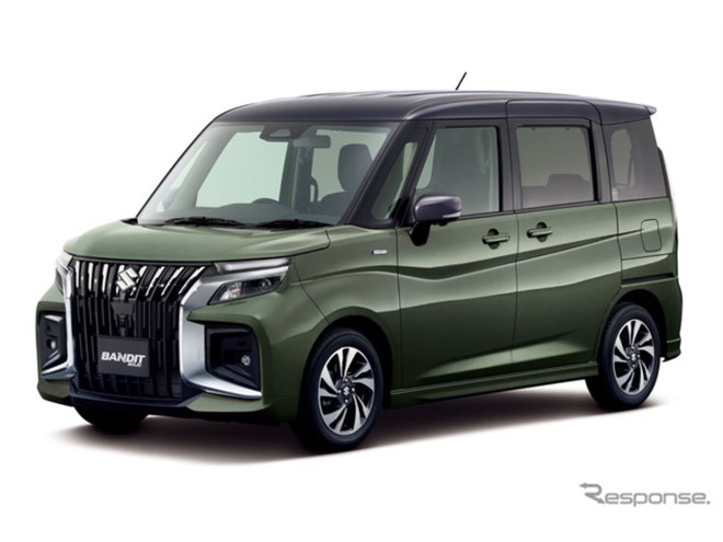 スズキ『ソリオ』改良モデルを発売、「バンディット」は攻撃的な表情に