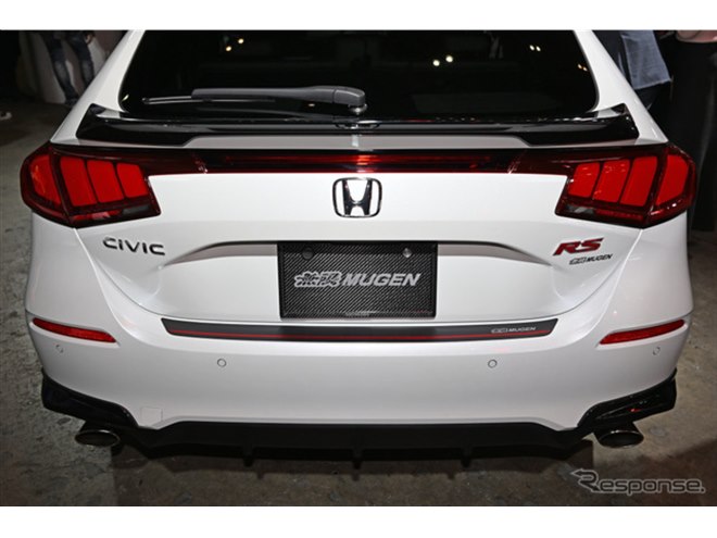 人気の『シビックRS』を無限がさらにアゲる、新開発パーツは2月末発売