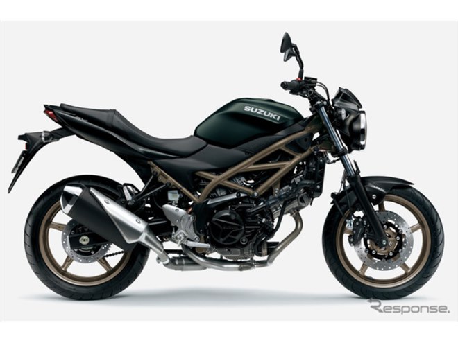 唯一無二のV2ロードスポーツ、スズキ『SV650 ABS』がカラー変更、新