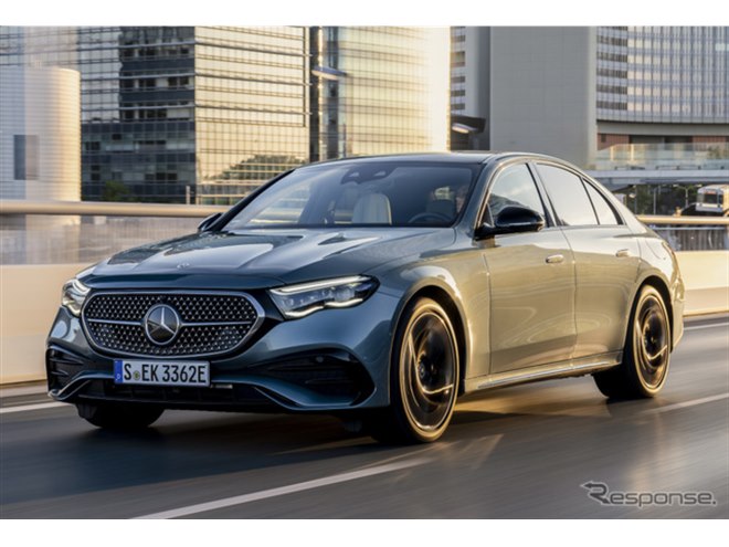 メルセデスベンツ『Eクラス』新型、2024年のユーロNCAP「最高の安全車
