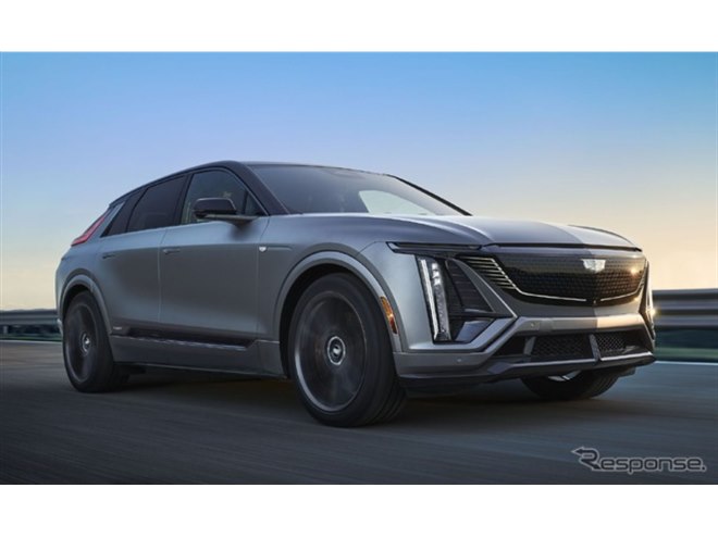 キャデラック史上最速、初の電動「Vシリーズ」は0-96km/h加速3.3秒を