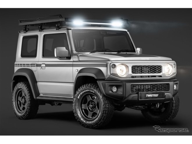 ジムニー・シエラ』をカスタム、TWISTED JAPANが大阪オートメッセ2025