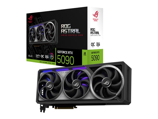 579,980円、ASUSがNVIDIA最上位GPU「GeForce RTX 5090」搭載 579,980円、ASUSがNVIDIA最上位GPU「GeForce RTX 5090」搭載