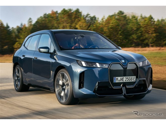 斜めグリル」BMW『iX』にも採用で表情一新！ パワーアップで航続700km