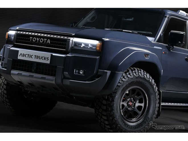 37インチタイヤ」装着の『ランドクルーザー250』！ アイスランドで