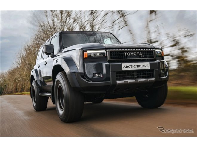 37インチタイヤ」装着の『ランドクルーザー250』！ アイスランドで