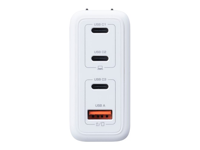 サンワ、4台同時に充電できるUSB充電器「700-AC043W」 - 価格.com
