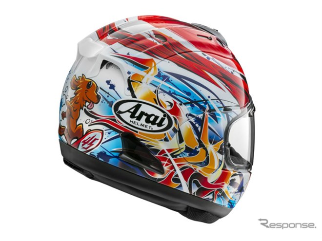 アライヘルメット、世界で活躍する長島哲太選手のスペシャルレプリカ