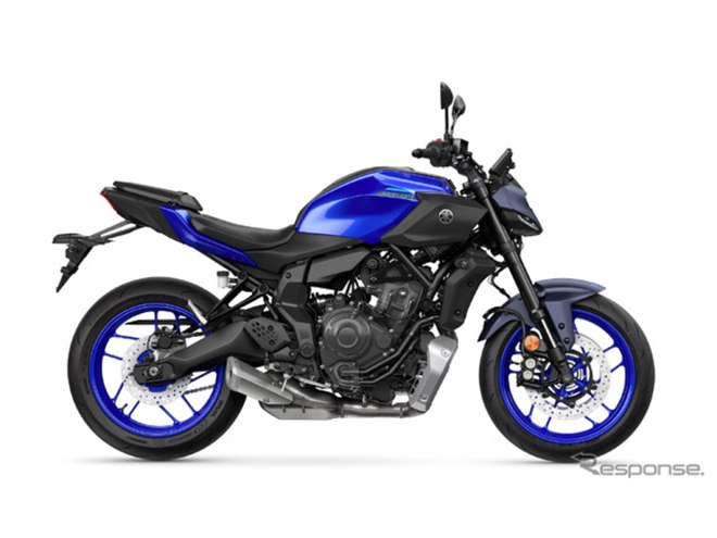 ヤマハ『MT-07』新型が日本発売へ！ 自動変速の「Y-AMT」も登場