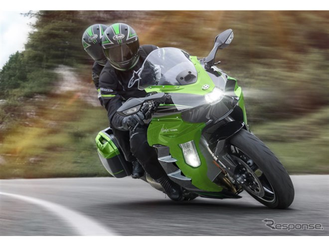 カワサキのスーパーチャージャーマシン『Ninja H2 SX SE』が