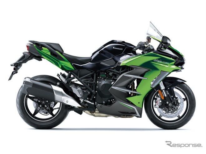 カワサキのスーパーチャージャーマシン『Ninja H2 SX SE』がカラー変更