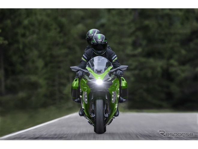 カワサキのスーパーチャージャーマシン『Ninja H2 SX SE』がカラー変更