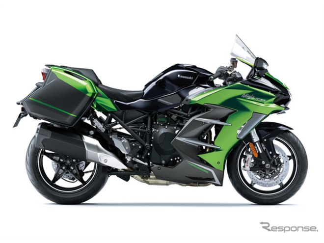 カワサキのスーパーチャージャーマシン『Ninja H2 SX SE』がカラー変更