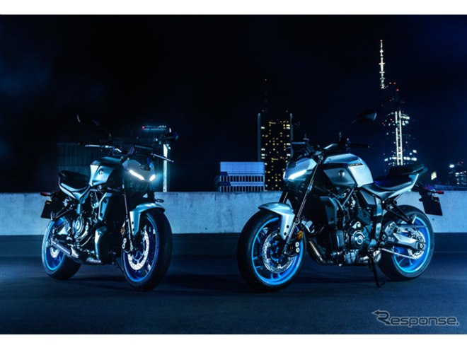 15秒でわかる］ヤマハ『MT-07 ABS』新型…自動変速トランスミッションも