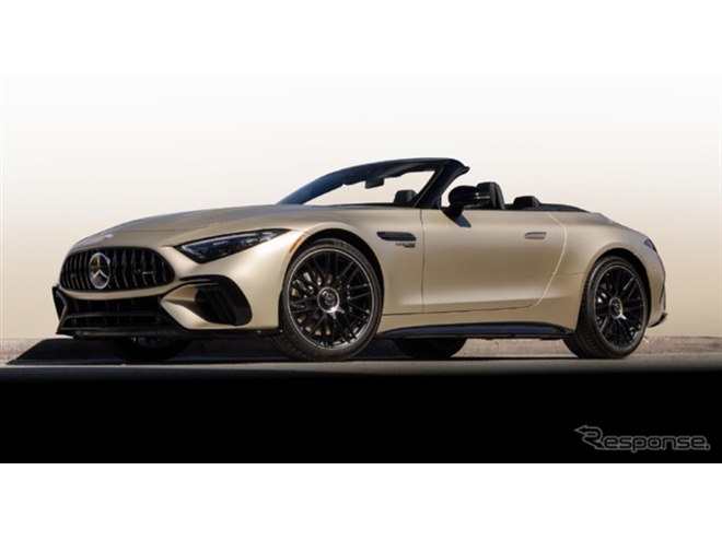 黄金に輝くAMG『SL 63』！ 米国の一部ディーラーでしか買えない
