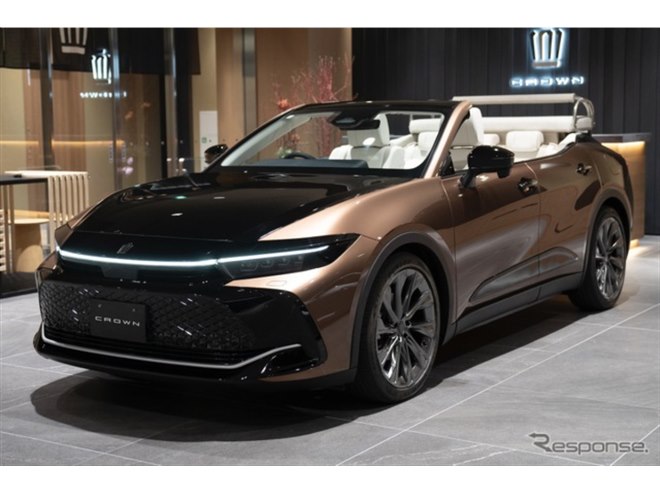 トヨタ『クラウン・オープンカー』…特別仕様を開発、製作する理由が