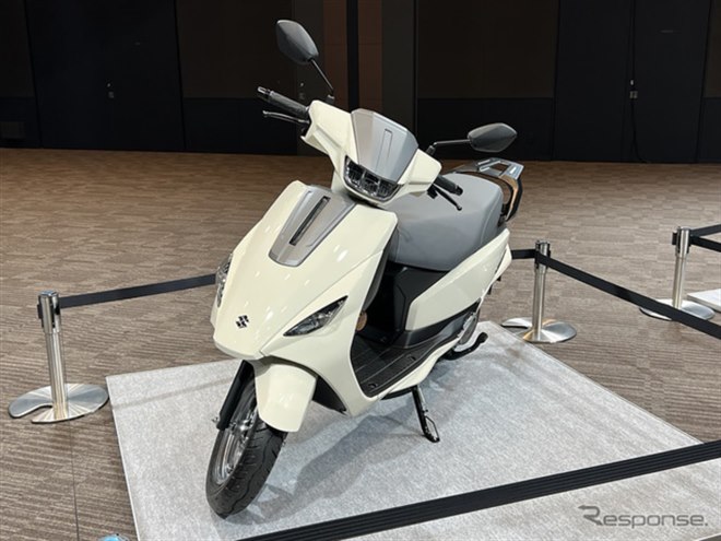 スズキの世界戦略EVが日本初公開！アドレスとは全く違う『e-アクセス