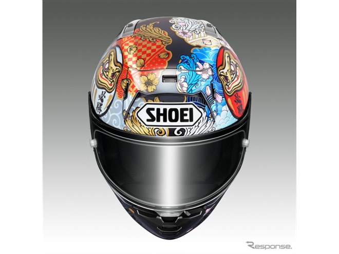 SHOEI『X-Fifteen』マルケス選手モデルの新作は「モテギ」…日本