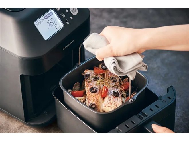 大量のスチームと高温の熱風を大型ファンで循環させる「ハイ