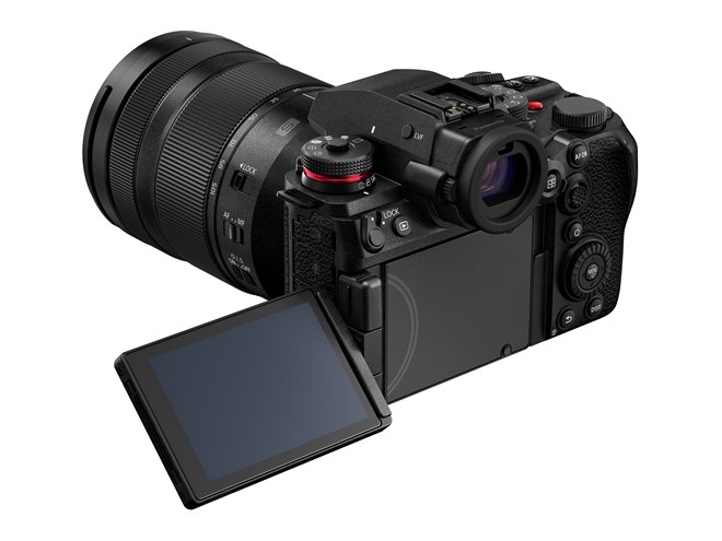 LUMIX S1RⅡ ミラーレス一眼 本体 パナソニック、約795gに軽量化したフルサイズミラーレス最上位
