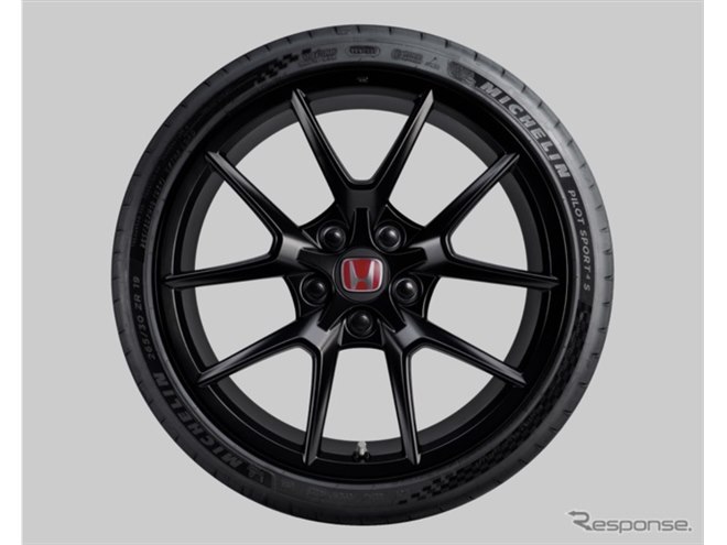 今は見るだけ…ホンダ シビックタイプR に特別仕様「レーシングブラック