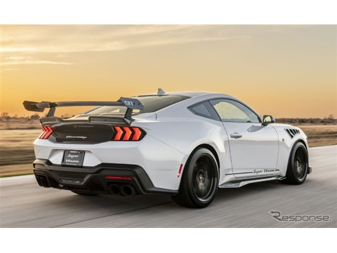 世界最強のマッスルカー」マスタング スーパーベノム発表、850馬力と
