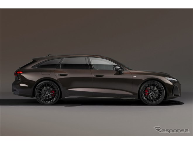 アウディ『A6アバント』新型が正式発表、最新MHEVでエンジン車も