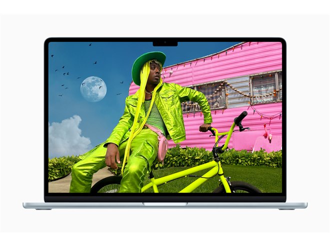 【新品】MacBook Air M4 チップ搭載 13.6インチ　スカイブルー Apple、M4チップを搭載し、スカイブルーのカラーの新しいMacBook