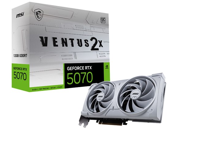 グラフィックボード・グラボ・ビデオカード MSI GEFORCE RTX 5070 12G GAMING TRIO OC MSI GeForce RTX™ 5070 12G GAMING TRIO OC