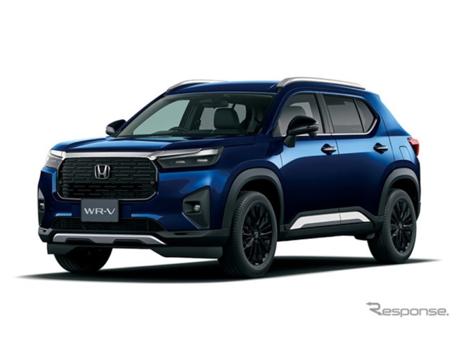 ホンダ『WR-V』の座り心地と上質感がアップ、「BLACK STYLE」も新登場