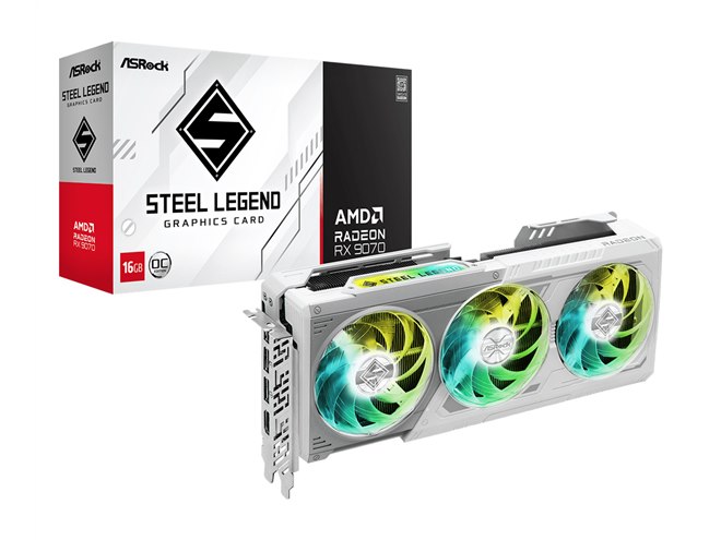 ASRock Radeon RX 9070XT Taichi 16G OC トリプルファンクーラー