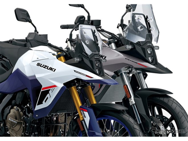 どの色がお好み？ スズキの大型アドベンチャーツアラー『Vストローム